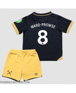 Günstige West Ham United James Ward-Prowse #8 3rd trikot Kinder 2025-26 Kurzarm (+ Kurze Hosen)
